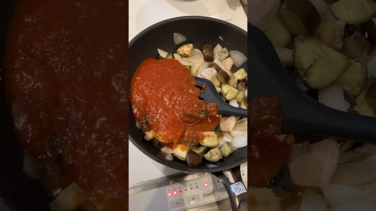 【時短レシピ】豚肉のトマト煮込み