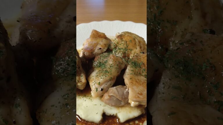 鶏肉のバルサミコ酢あえ