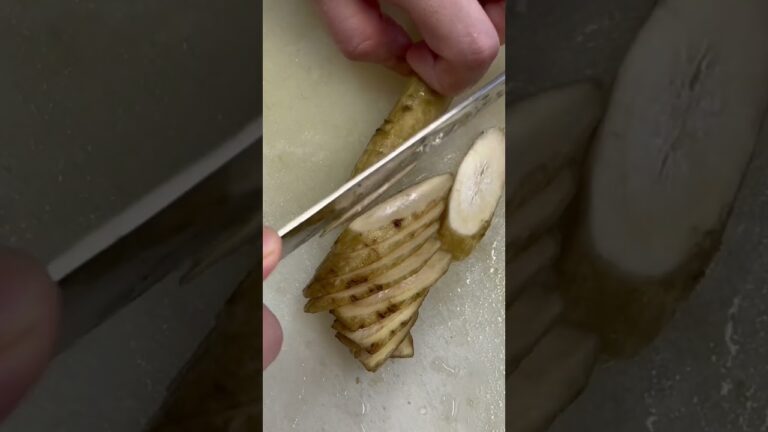 ごぼうの斜め切り【味噌汁】