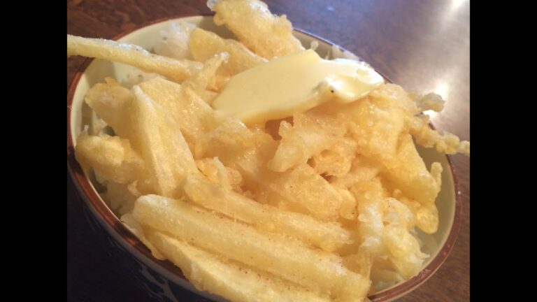 「じゃが芋かき揚げ」作り方