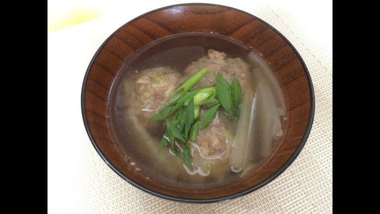 イワシのつみれ汁　2016.11.18放送