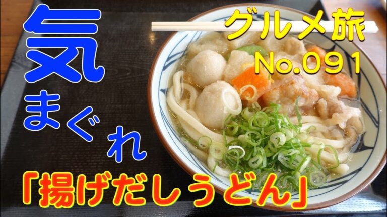 気まぐれグルメ旅  - No.091（丸亀製麺「揚げだしうどん」）