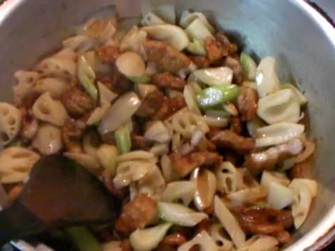 ASTE-Deli 豚肉とレンコンの甘辛煮　Part.1