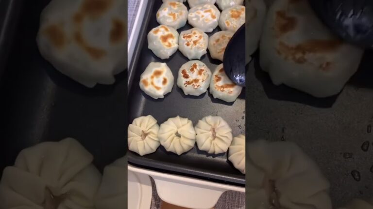 手作りニラ饅頭👍 超おすすめ夜ご飯‼︎ 続きはYouTube…