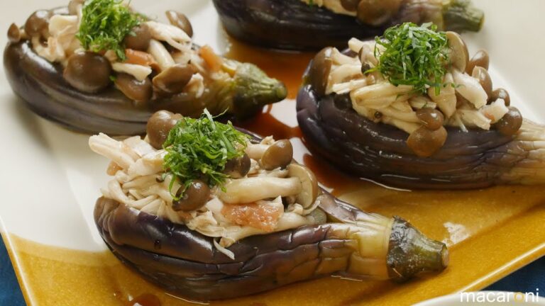 レンジ で 簡単 ヘルシー ！しめじと ささみの 梅肉和え のレシピ 作り方