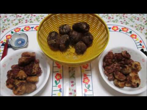 豚肉と里芋の竜田焼き ①