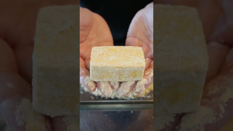 一皿50円！絶品カリふわ豆腐ステーキの作り方