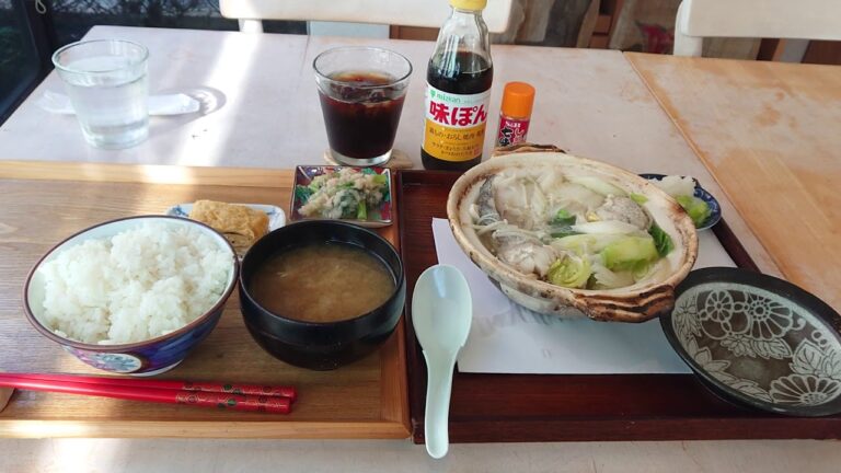 2019.10.23 こらーるカフェ タラちり鍋定食♪ 500円☆
