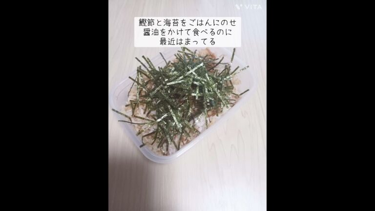 猫まんま #低所得 #食べるの大好き #パート #保育士 #節約 #自炊 #健康 #お家ご飯 #海苔 #鰹節 #簡単ご飯 #ズボラ飯 #自炊記録 #ごはん