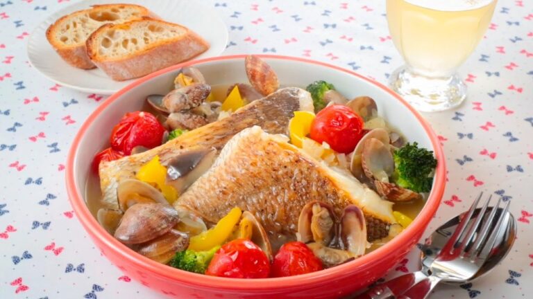 鯛のアクアパッツァ