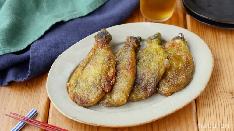 【なすのバンバン焼き】なすの新しい食べ方！食材1つ♪とろとろ食感｜macaroni（マカロニ）