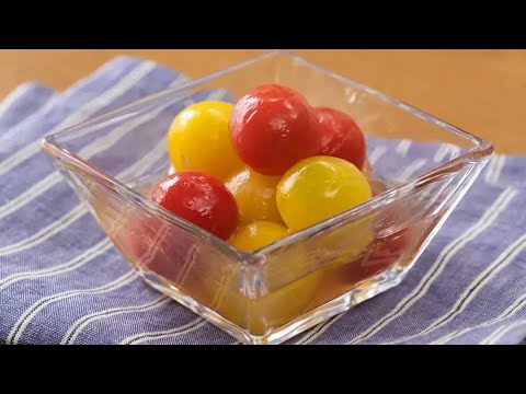 ミニトマトのはちみつレモンマリネ