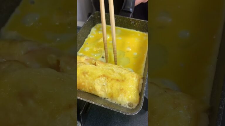 【簡単パパ飯】朝ごはんの味方。明太子とチーズの卵焼き #cooking #recipe