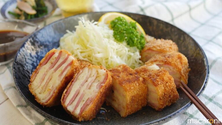 さっくりなめらか！ ベーコン マッシュポテトの ミルフィーユ カツ のレシピ 作り方