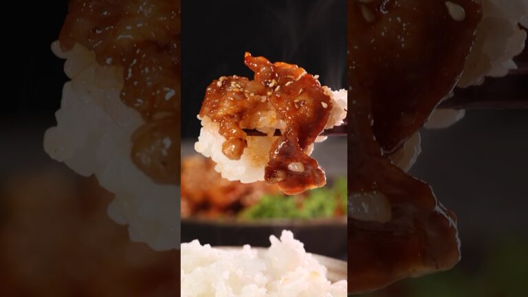 チキンより楽チン♪【ヤンニョムぶた】の作り方 #ご飯泥棒 #ヤンニョム #豚こまレシピ