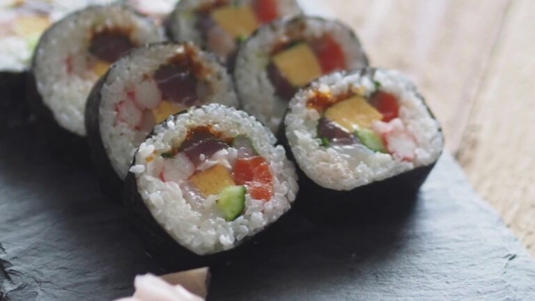 海鮮巻を作ろう！