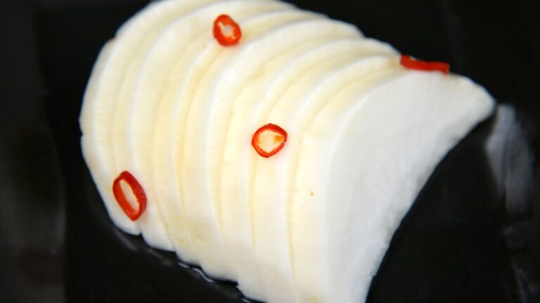 大根の甘酢漬け　How to make pickled radish