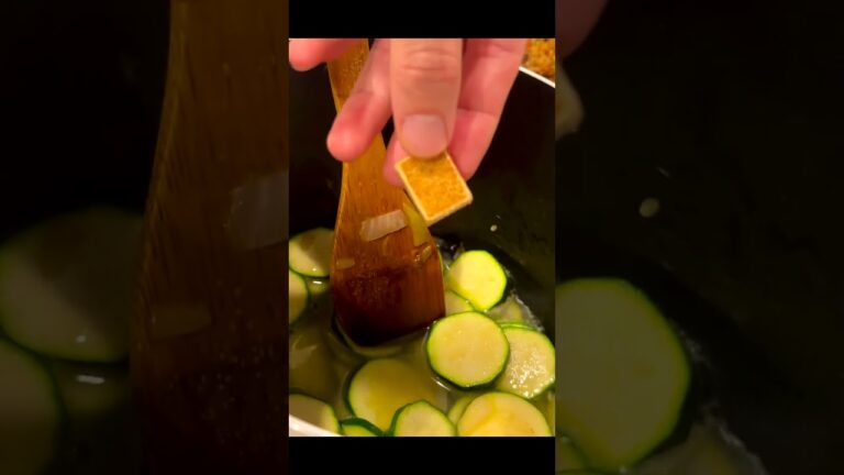 ズッキーニ冷製ポタージュ【夏料理】