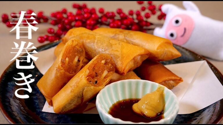 【春巻き】0310 調味料の用意一切不要！アレを使って一発でキマる簡単レシピ♪