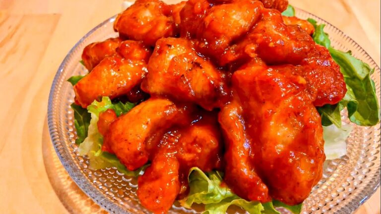 ヤンニョムチキンとは一味違う！鶏むね肉のコチュジャン和え