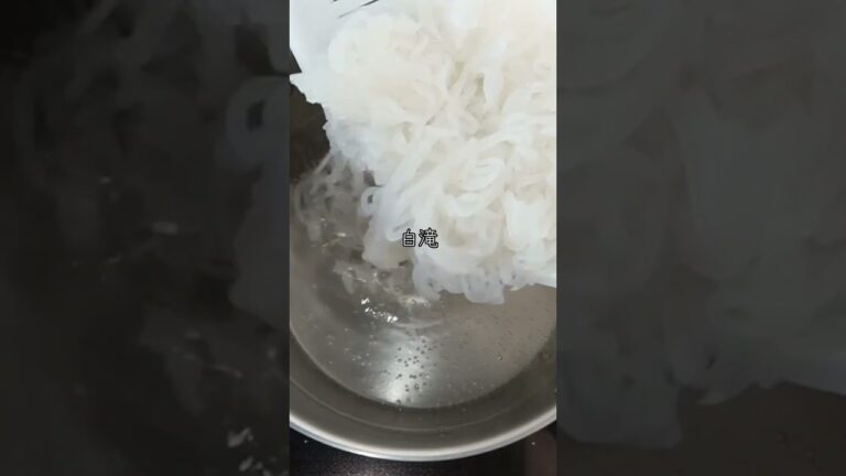 【ヘルシー】食べ過ぎリセットスープ #shorts #料理 #簡単レシピ #白滝 #しらたき #ヘルシー #ダイエット #fyp #fypシ #japanesefood