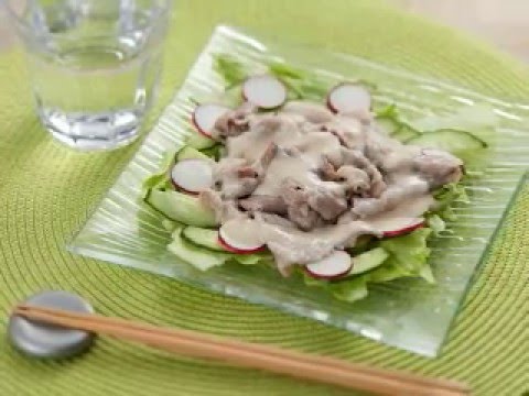 冷しゃぶサラダ　レシピ動画