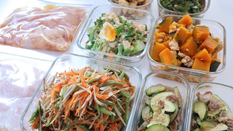 【下味冷凍と作り置き #2】家族から好評だった美味しいごはんおかず８品