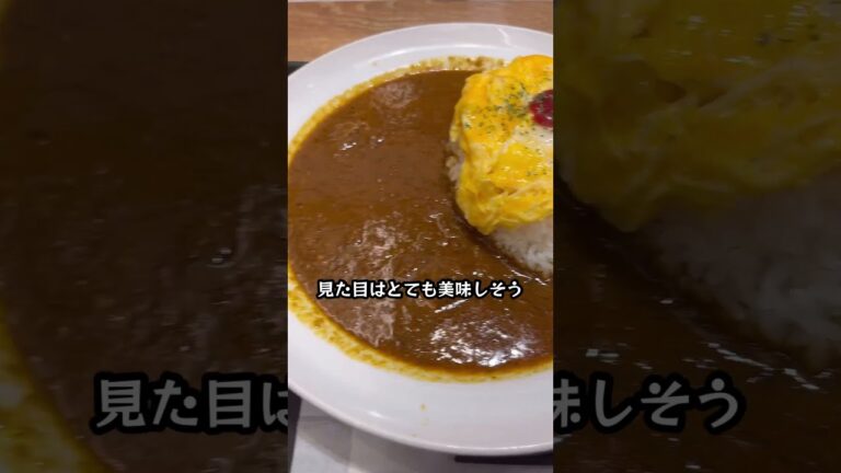 【Pのぼっちグルメ】松屋マイカリー食堂 オムレツ欧風ビーフカレー