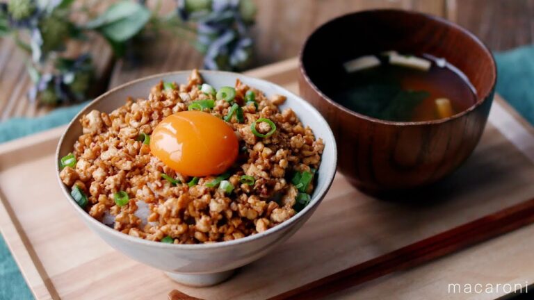 【かける麻婆豆腐そぼろ】ごはんが進む！お肉不要♪豆腐だけで完成｜macaroni（マカロニ）