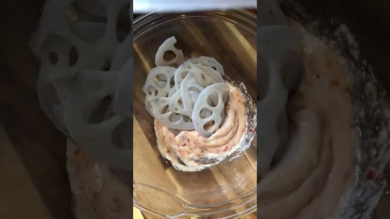 新レンコンが出た！夫の好きなレンコンサラダ作りました😊