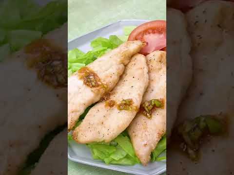 【揚げ焼きで作る♪】ささみ油淋鶏の作り方 #Shorts