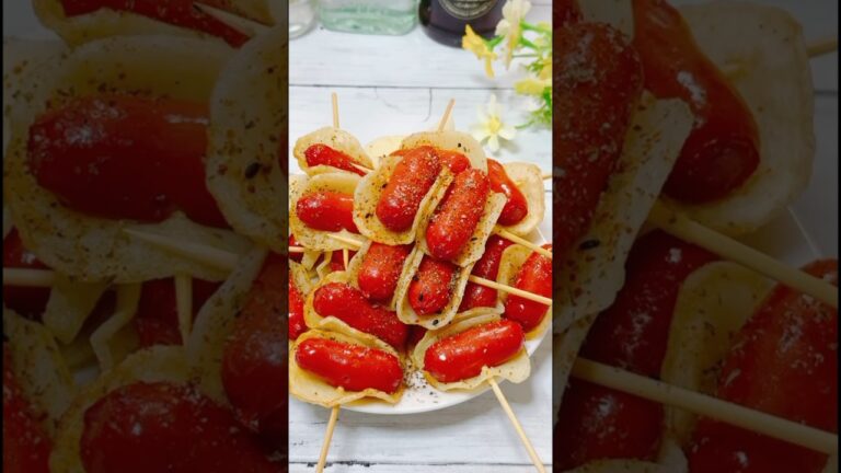 【ポテトソーセージフライ】 【Potato sausage fries】#簡単レシピ #簡単おかず#recipe #hiromarucooktv