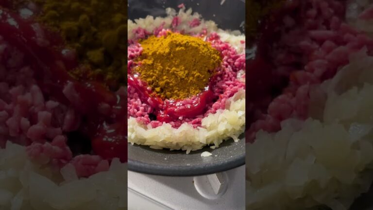 糖質90%オフ！！【激痩せドライカレー】#shorts #ドライカレー #yummy