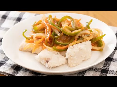 かじきのから揚げ　甘酢あん