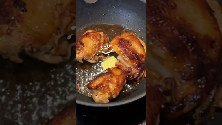 おぉ！お店の味！美味しいソースのチキンステーキが簡単にできたのでご紹介します