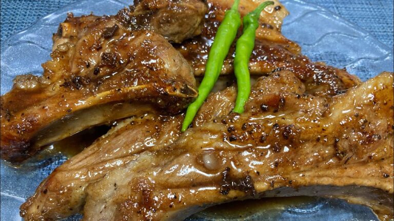 【おつまみシリーズ】ビールで1晩漬け込んだ肉で作るスペアリブ