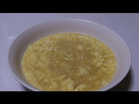 【ためしてガッテン】 卵とチーズのコンソメスープパスタ