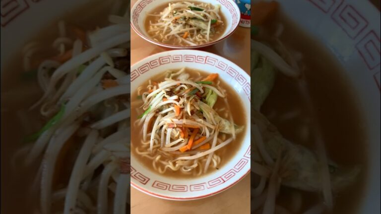 野菜炒めラーメン Stir Fried Vegetable Noodles #shorts