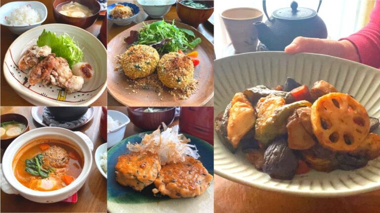 【簡単晩ごはん】大戸屋風のバランス和食ごはんの作り方