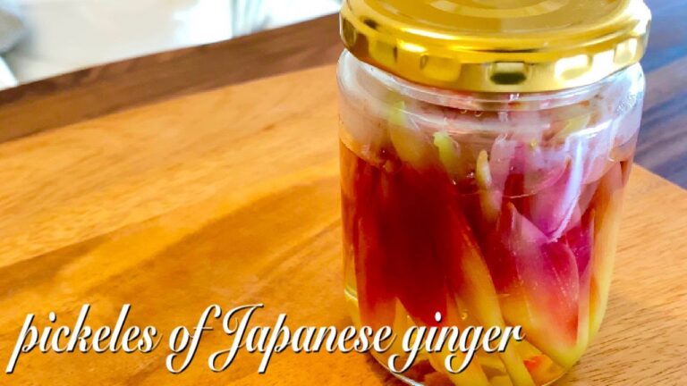 【みょうがの甘酢漬け！黄金比率で作る】ミョウガだけでつくる簡単！早いレシピ