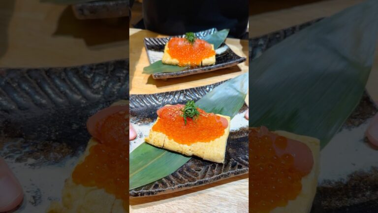 明太子丸ごと乗ったいくら明太いくら玉子焼き🥚#ないちゃんグルメ #japanesefood