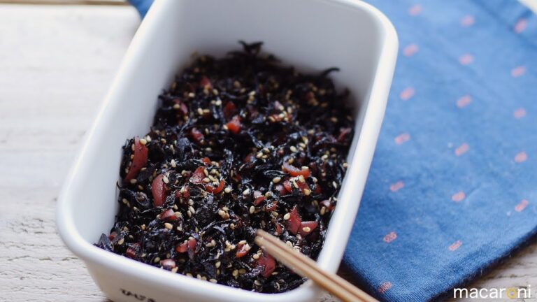 【作り置き】おうちで手作り！ 梅 ひじき ふりかけ のレシピ 作り方