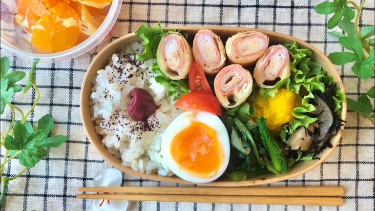 【かにかまとチーズの春巻き弁当】女子高生の母がいつも思うこと
