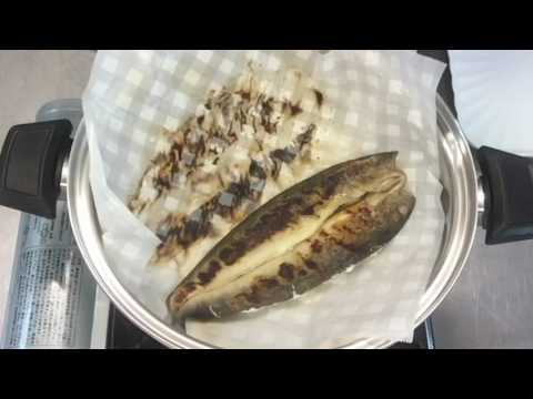 凍った魚を焼く　＃114