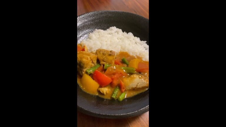 本気で痩せたきゃこれ食っとけ【サバ缶トマトカレー】#Shorts