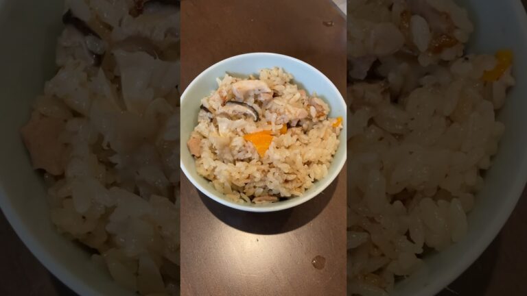 【超簡単】炊飯器だけで「基本の炊き込みご飯」