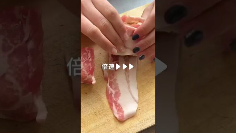 【え...こんな方法が！？】#豚肉レシピ #豚バラ肉 #豚バラ #レンチンレシピ #レンチン #レンチン料理 #厚揚げ #厚揚げレシピ