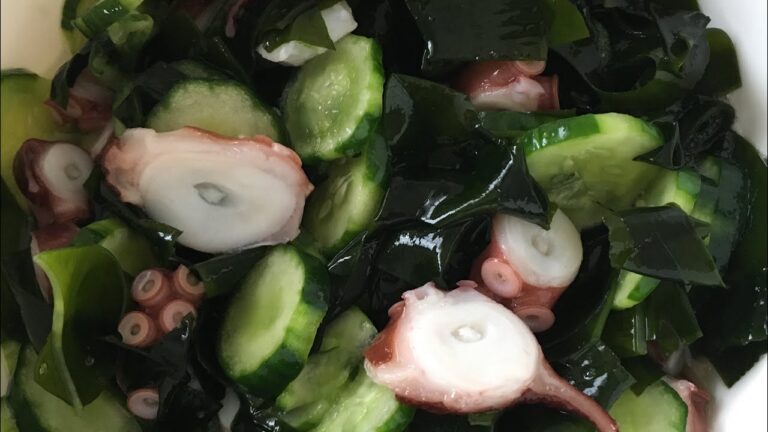 たこときゅうりの酢の物