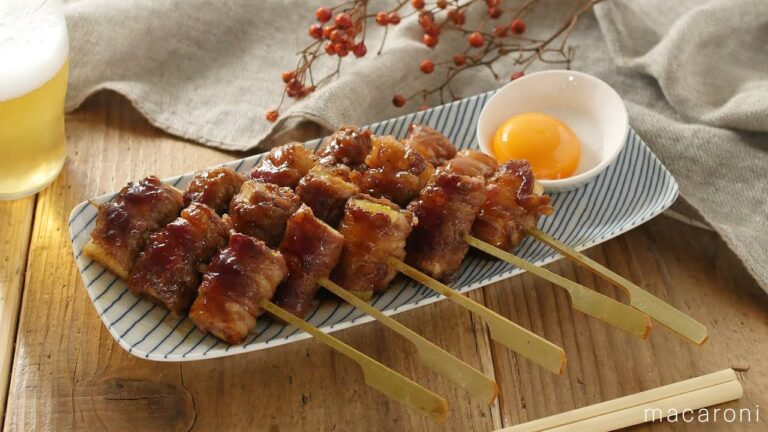 おつまみにぴったり！長ねぎのすき焼き巻きの作り方