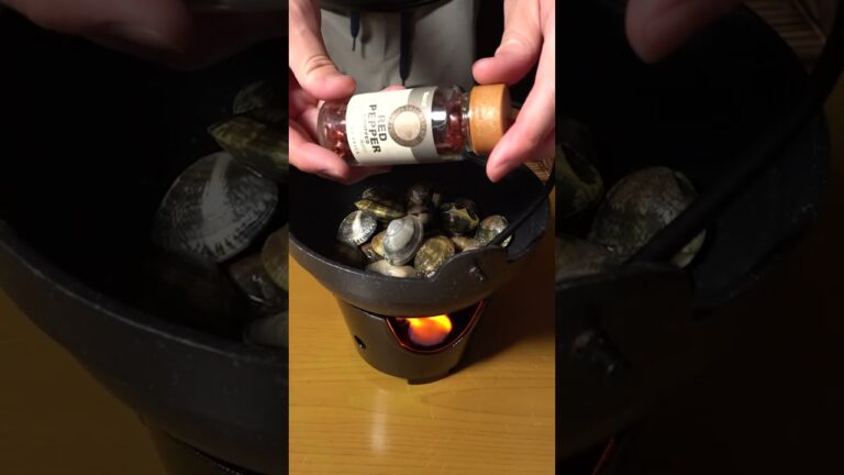 アサリ酒蒸しがうますぎる！